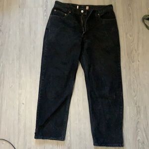 Women’s black Wide Leg Levi’s